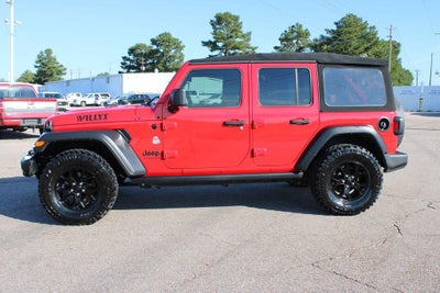 2022 Jeep Wrangler Unlimited Willys