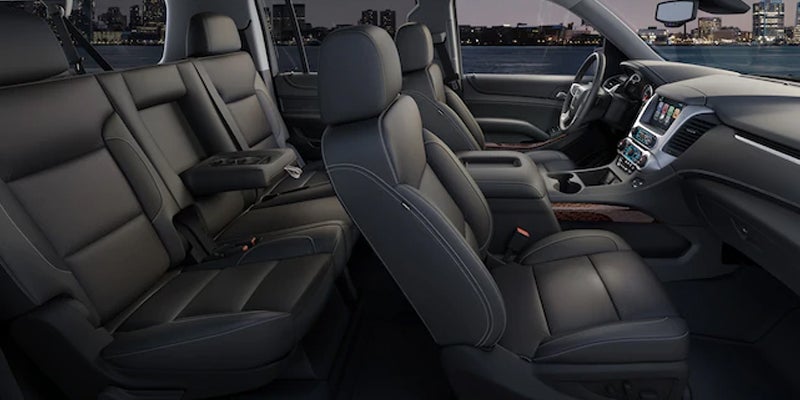 GMC Yukon interior view