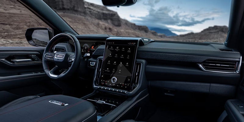 2026 GMC Yukon dashboard and infotainment system in Ozark, AL